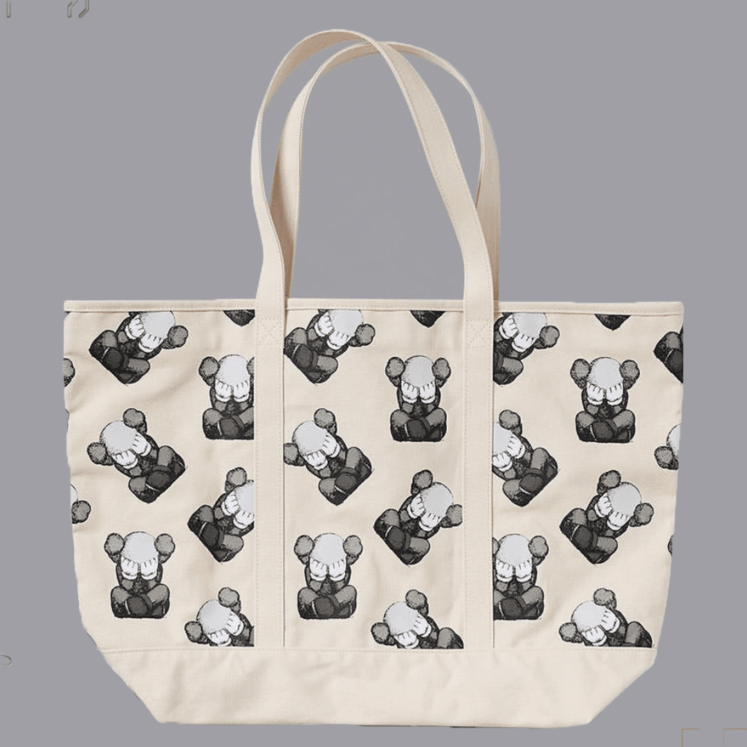 SLN Official - Kaws x Uniqlo Tote Bag