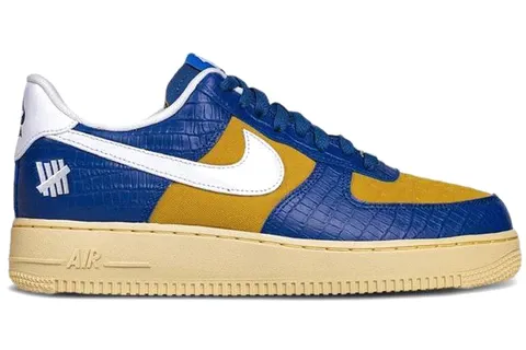 Nike-Air-Force-1-Low-Undefeated-Dunk-Vs-AF1-Croc-Blue-Yellow
