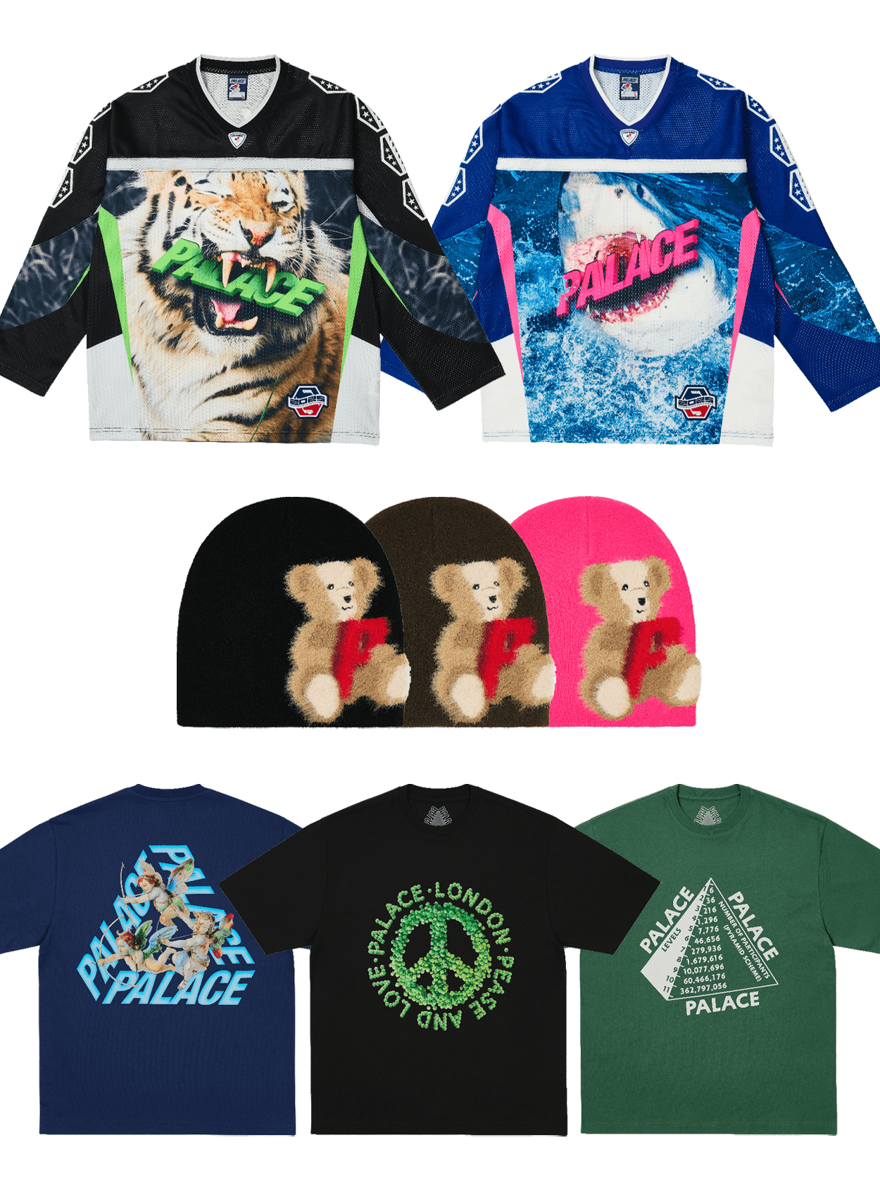 SLN Official - Palace x Mark Bode Illustrated Jackets & Sportswear