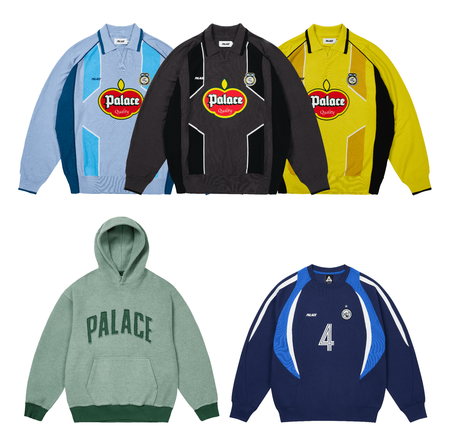 Palace Skateboards Mark Bodē Knit SLN Official - Palace x Mark Bode Illustrated Jackets & Sportswear