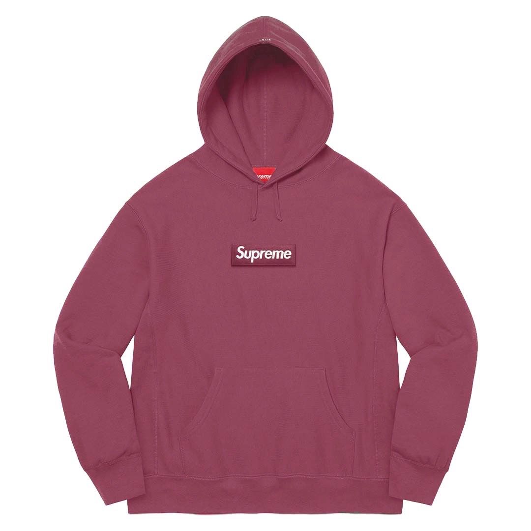 SLN Official - Supreme Box Logo Hoodie FW21 Light Purple