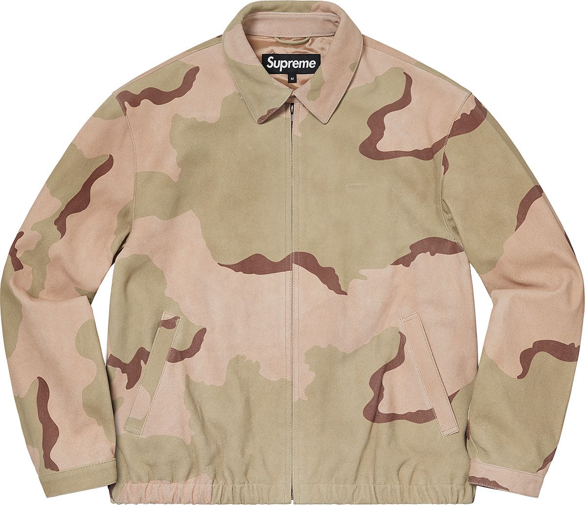 SLN Official - Suede Harrington Jacket