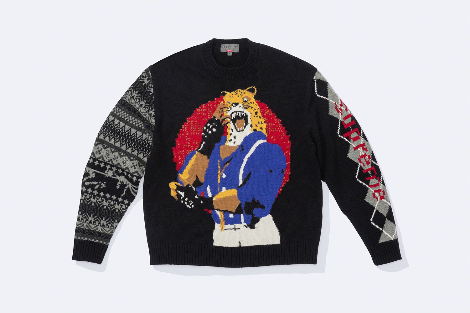 【試着のみ】Supreme Yohji Yamamoto Sweater Supreme Yohji Yamamoto TEKKEN™ Sweater (FW22) - $268