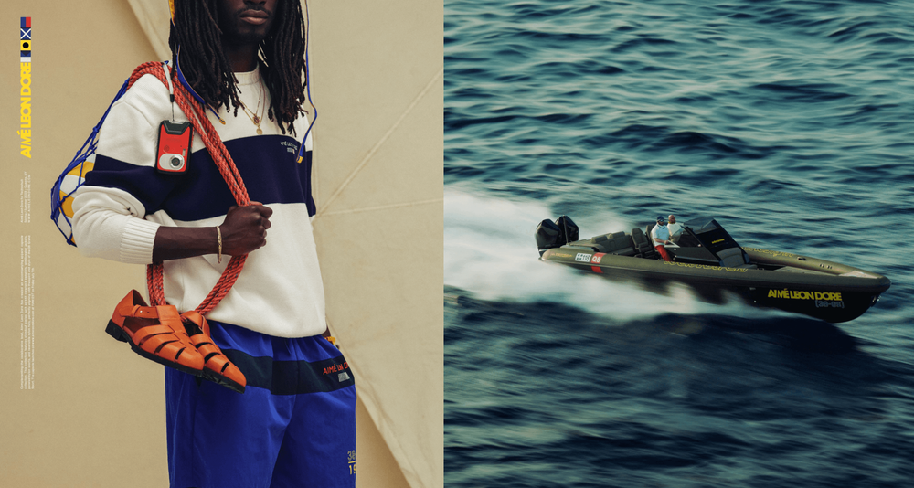 Aime Leon dore Technohull 38 grand sport collaboration Aime Leon dore Technohull 38 grand sport collaboration
