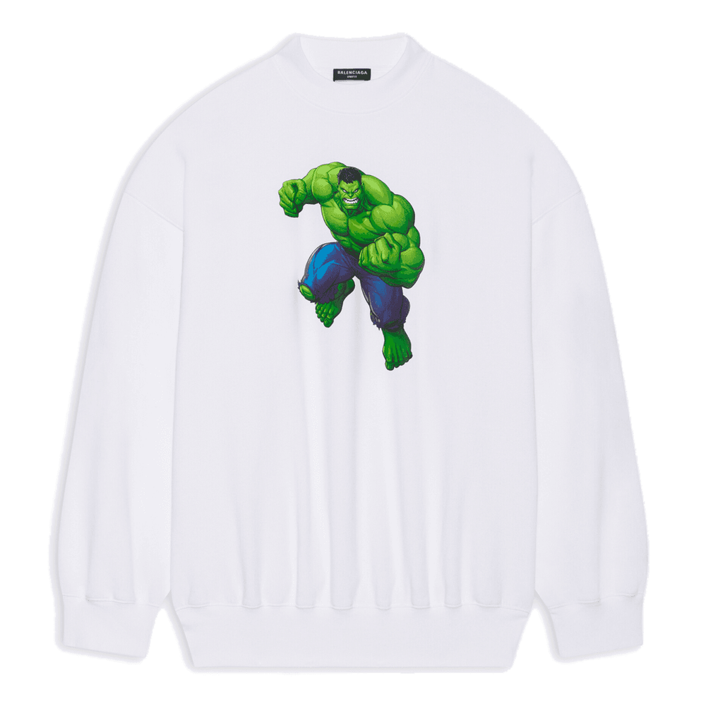 Balenciaga x Marvel Hulk Sweater hypebeast brand news fashion style outfit