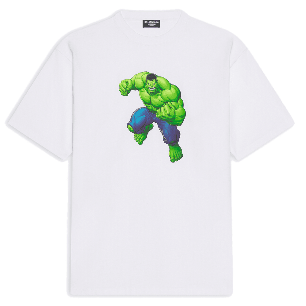 Balenciaga x Marvel Hulk Tee hypebeast streetwear brand release date info prices