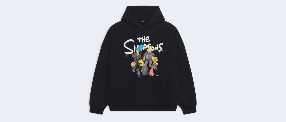 Balenciaga x The Simpsons header streetwear style collab where to buy Balenciaga x The Simpsons header streetwear style collab where to buy