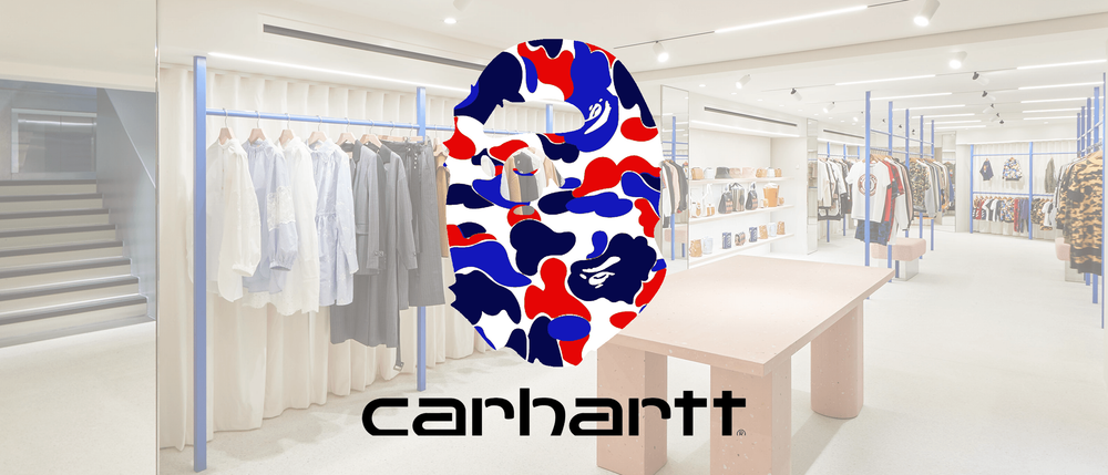 Bape Carhartt London store opening collection Bape Carhartt London store opening collection