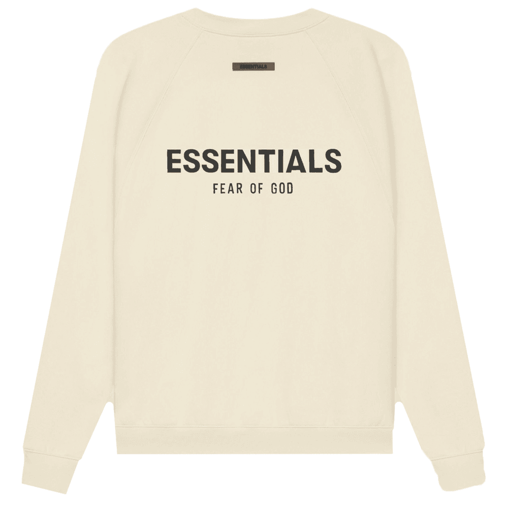 FEAR OF GOD ESSENTIALS Pull-Over Crewneck Buttercream hypebeast streetwear release date info price