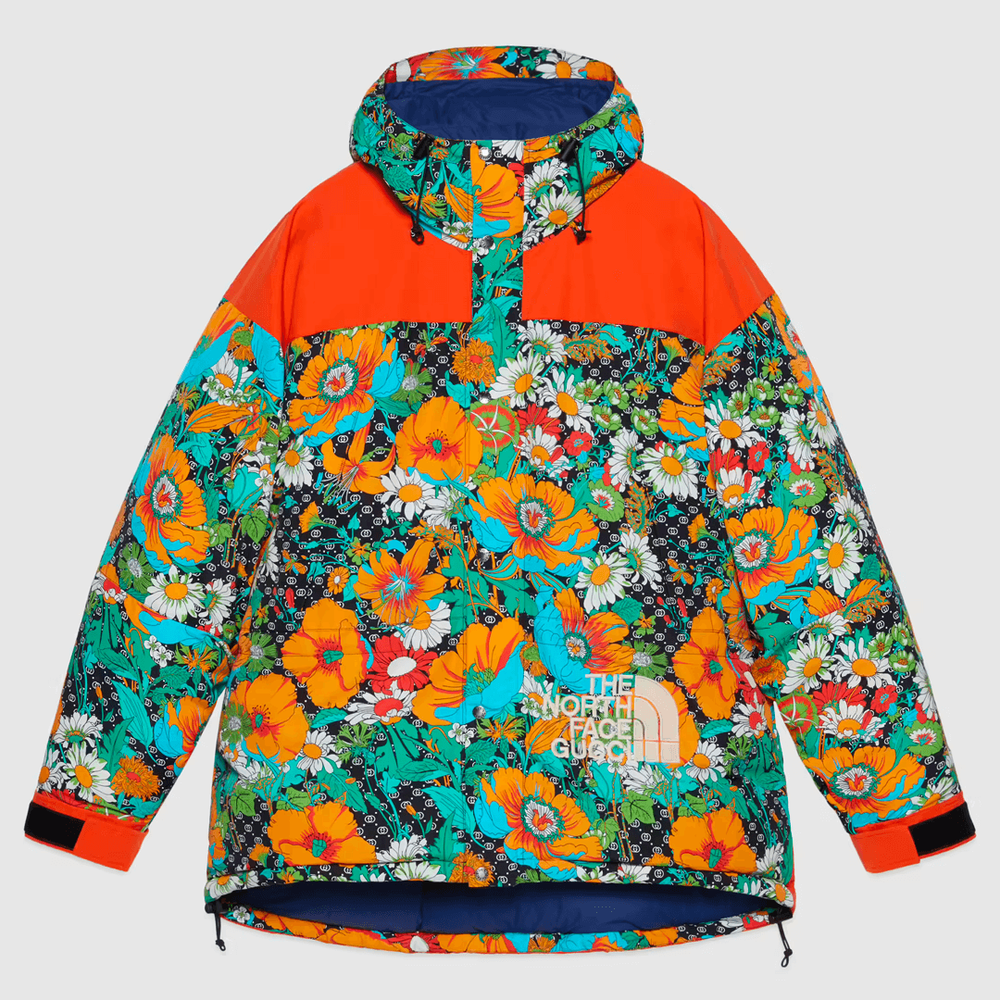 Gucci x The North Face Mountain Jacket Foral streetwear style collab news