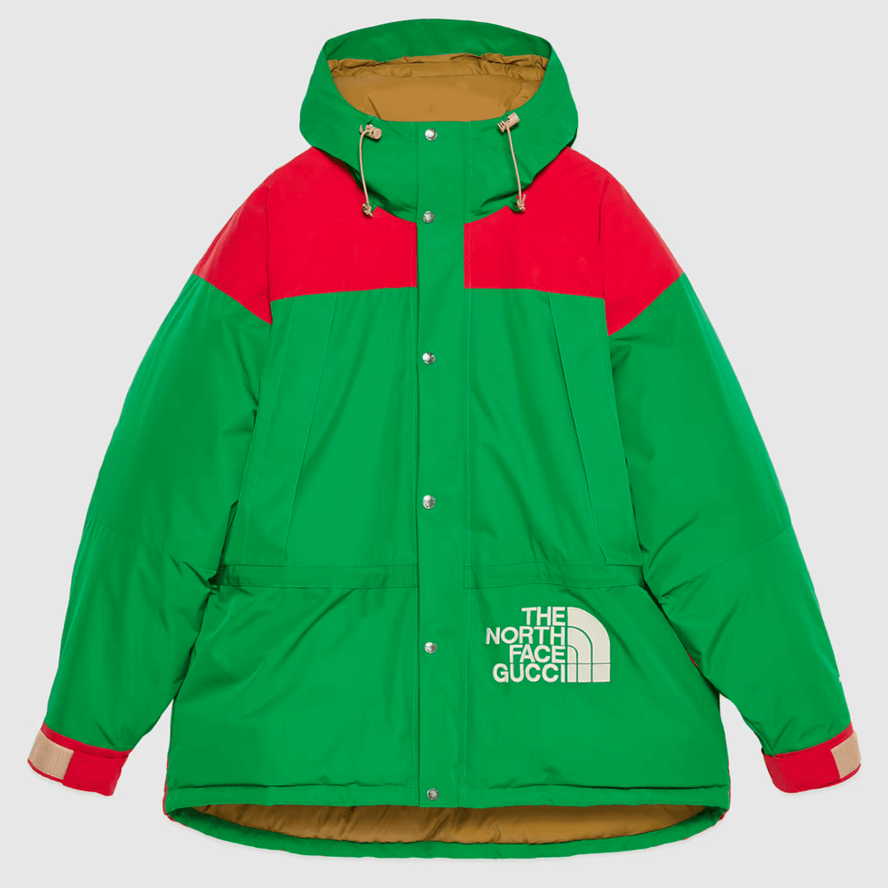 Gucci x The North Face Mountain Jacket green style collab news info