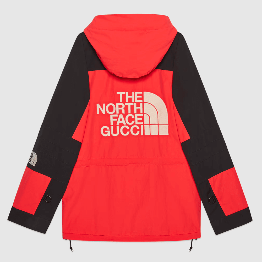 Gucci x The North Face Mountain Jacket red streetwear style collab news