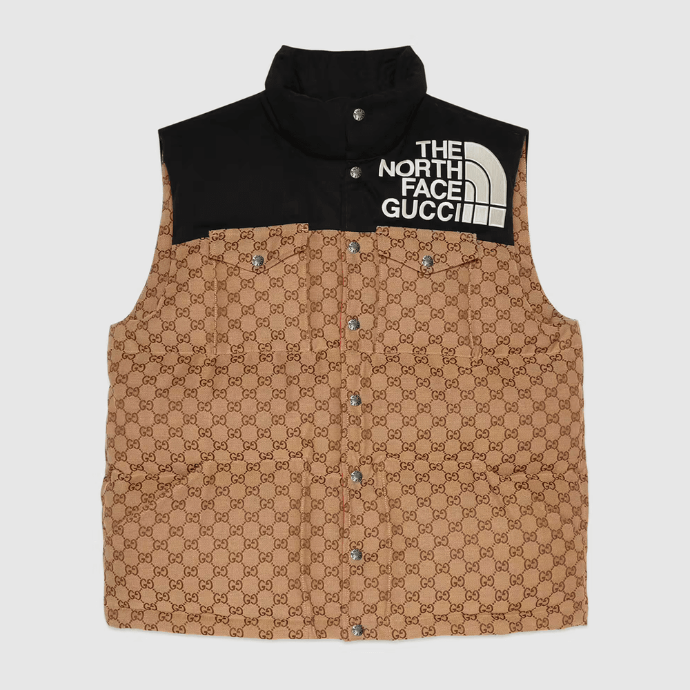 Gucci x The North Face Padded Vest streetwear style collab news release date info price