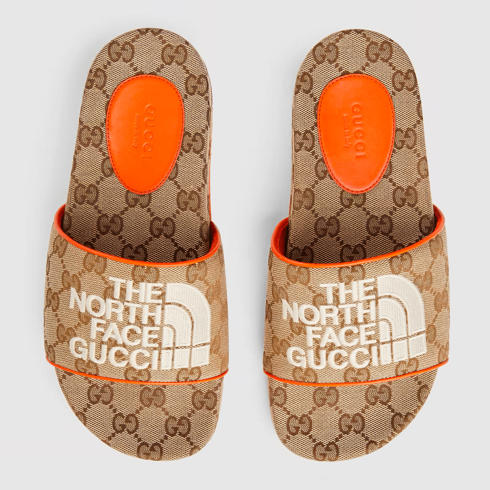 Gucci x The North Face Part 2 Slides streetwear style collab news hypebeast