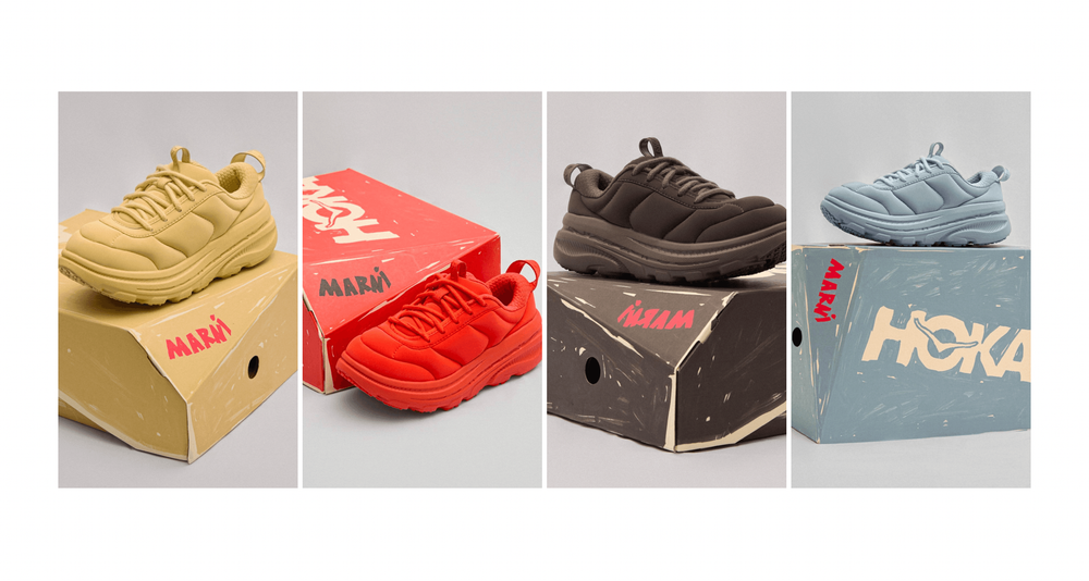 Hoka x Marni B3LS collaboration Hoka x Marni B3LS collaboration