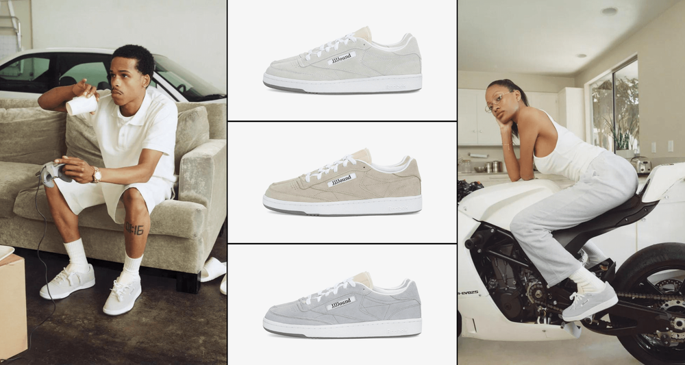 Jjjjound x reebok-club-c-suede Spring 24 collaboration Jjjjound x reebok-club-c-suede Spring 24 collaboration