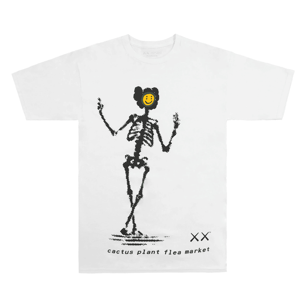 KAWS x Cactus Plant Flea Market Tshirt streetwear hypebeast info pricing
