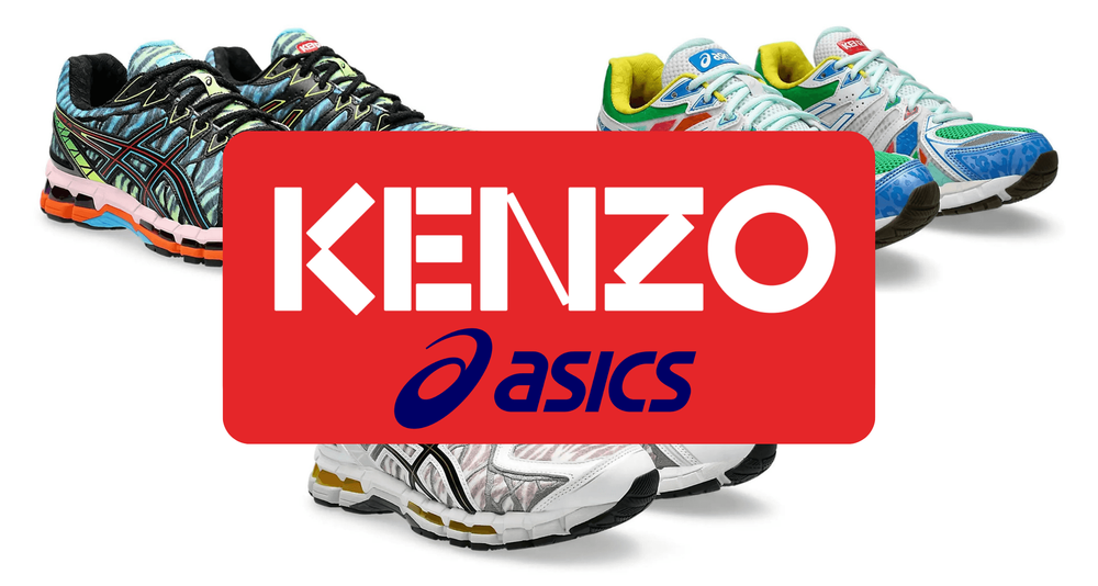 KENZO x ASICS gel Kayano 20 Nigo collaboration KENZO x ASICS gel Kayano 20 Nigo collaboration