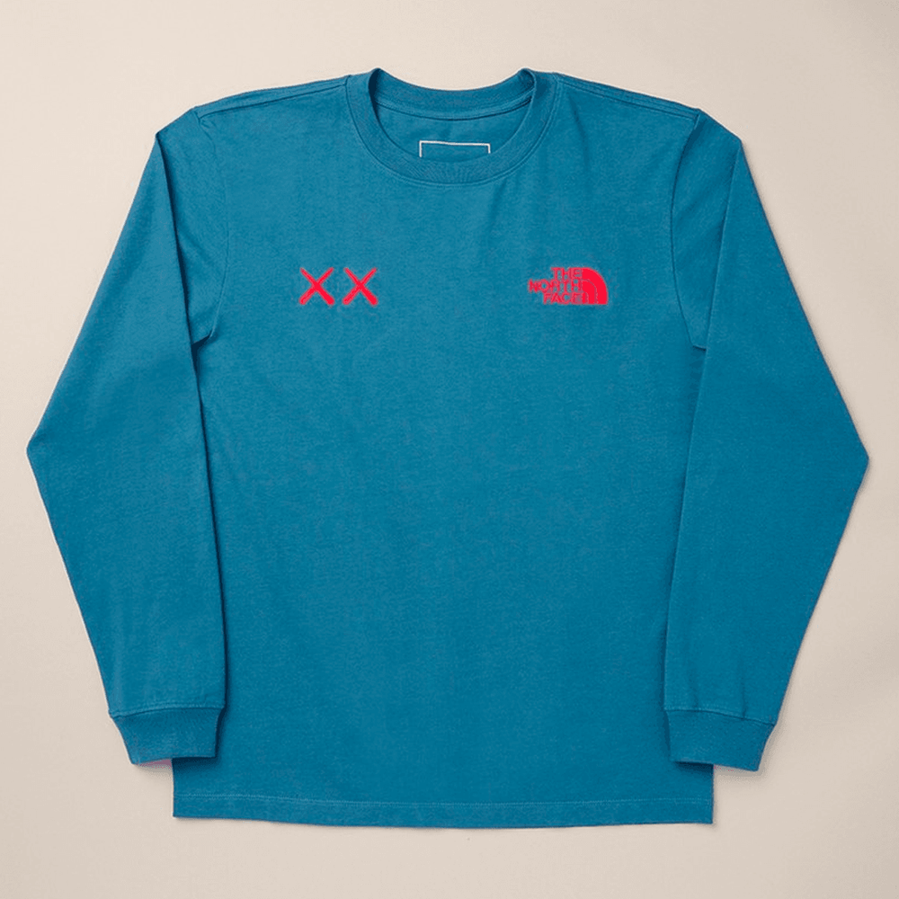 Kaws x The North Face Longsleeve Tee streetwear style collab news info