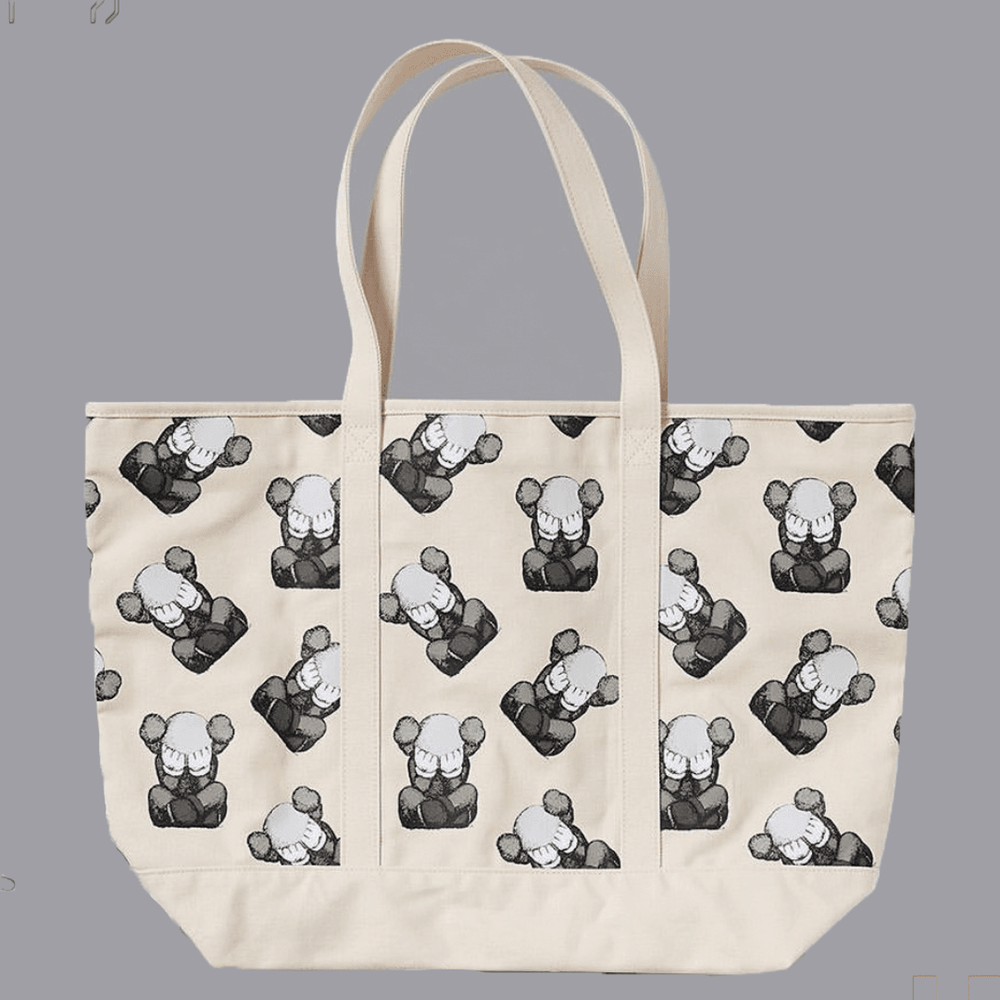 SLN Official - Kaws x Uniqlo Tote Bag