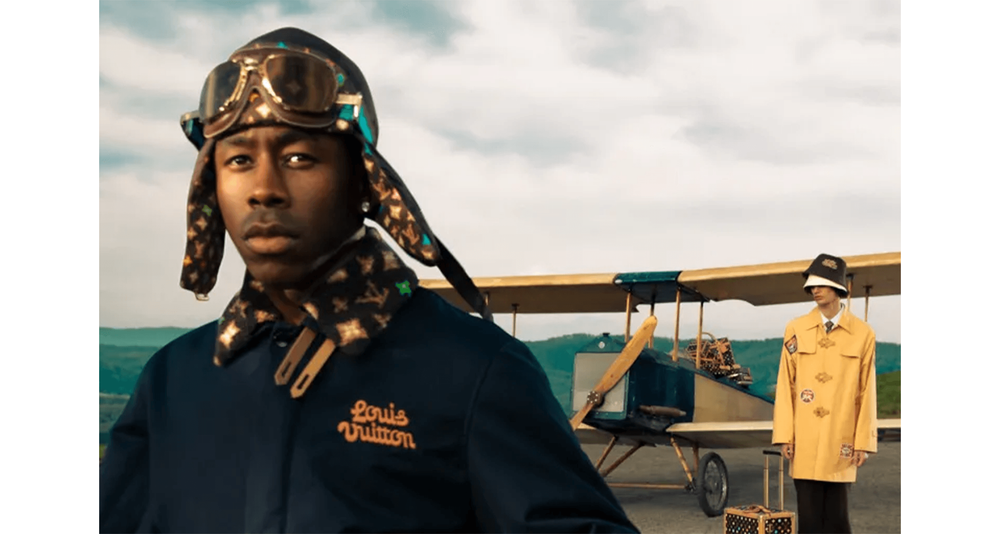 Louis Vuitton Tyler the Creator Pharrell Williams Spring 2024 collaboration collection header