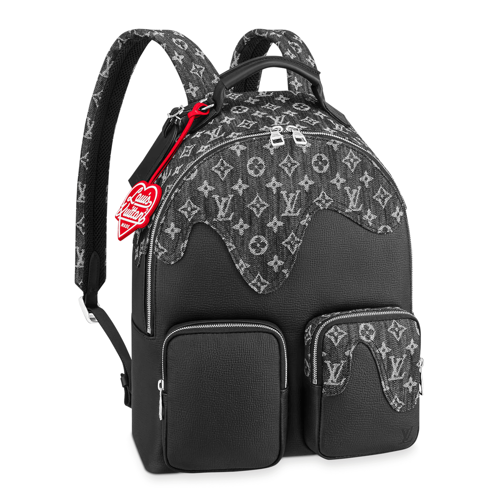 Louis Vuitton x Nigo Backpack Multipockets streetwear brand collab hypebeast