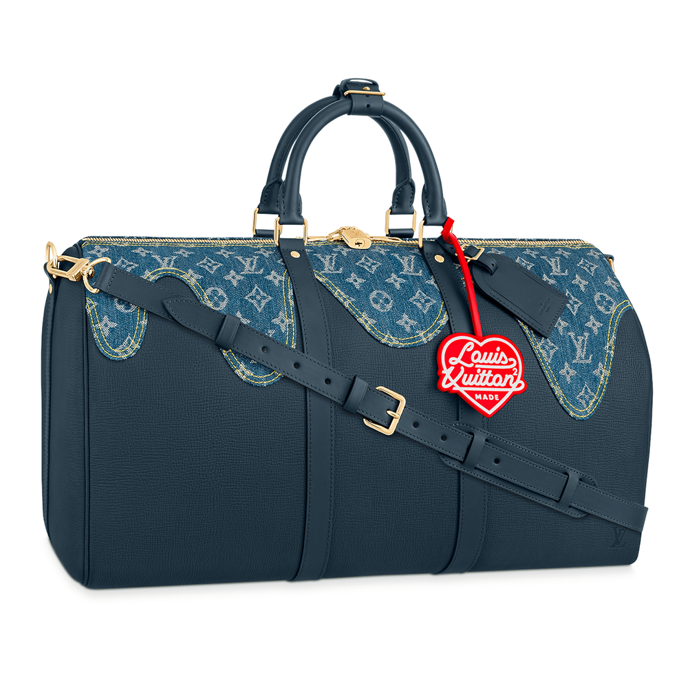 Louis Vuitton x Nigo KEEPALL BANDOULIÈRE 50 streetwear brand collab hypbeast fashion