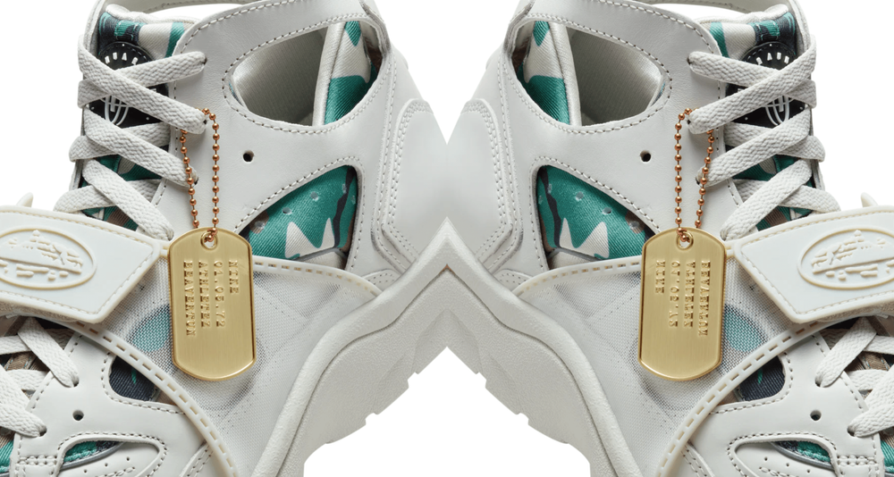Nike x Corteiz air trainer huarache off white collaboration Nike x Corteiz air trainer huarache off white collaboration