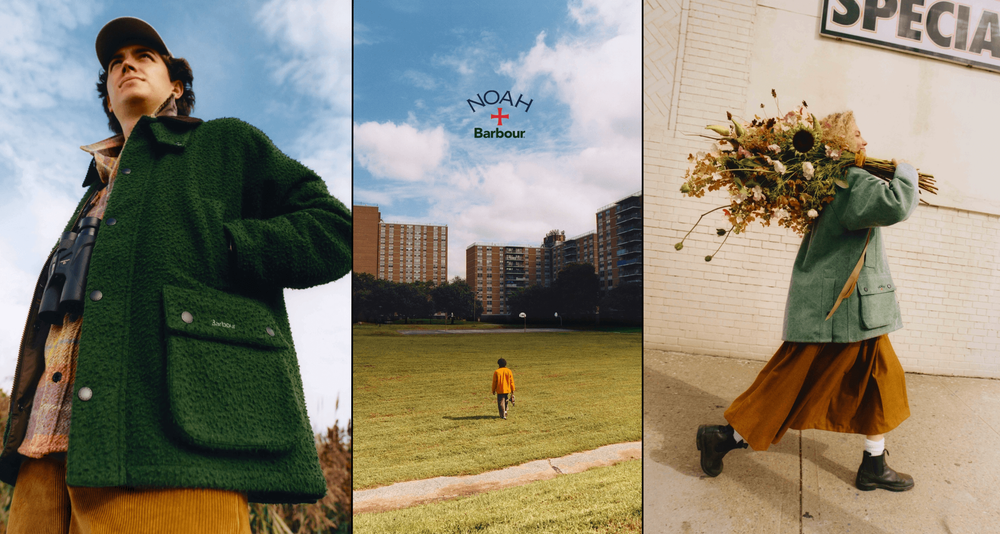 Noah ny x Barbour jacket collaboration winter 24 Noah ny x Barbour jacket collaboration winter 24