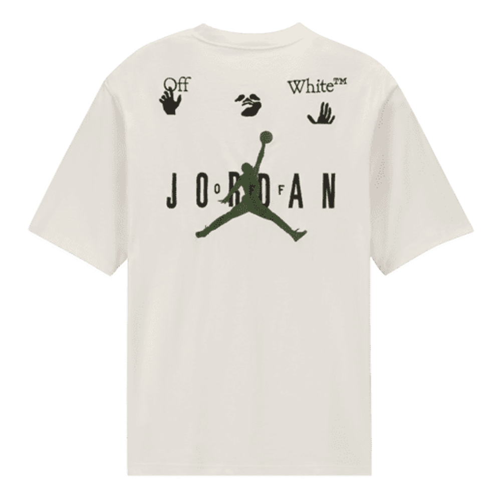 Off White x Jordan Tee streetwear style news collab where to buy
