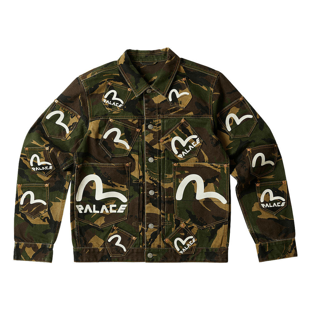 Palace EVISU Type One Camo M Jacket