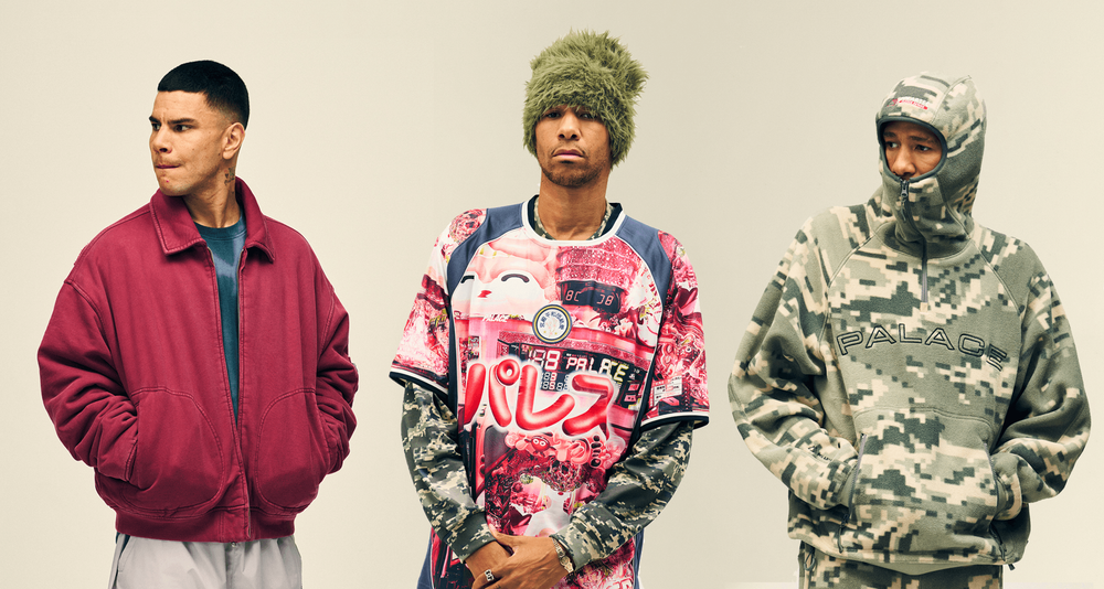 Palace Winter 2024 lookbook preview header Palace Winter 2024 lookbook preview header