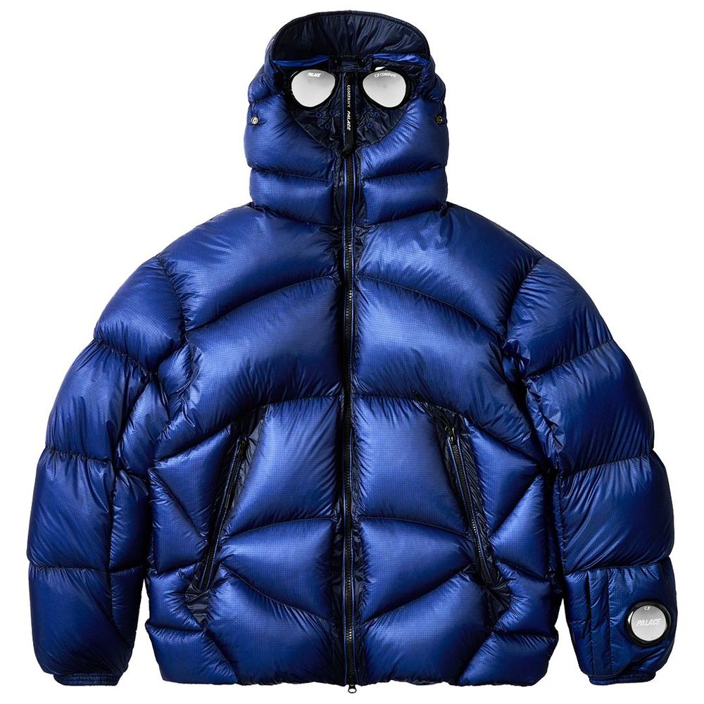 Palace C.P. Company フード付きデニムジャケット C.P. Company x Palace Denim Goggle Jacket - Size Small