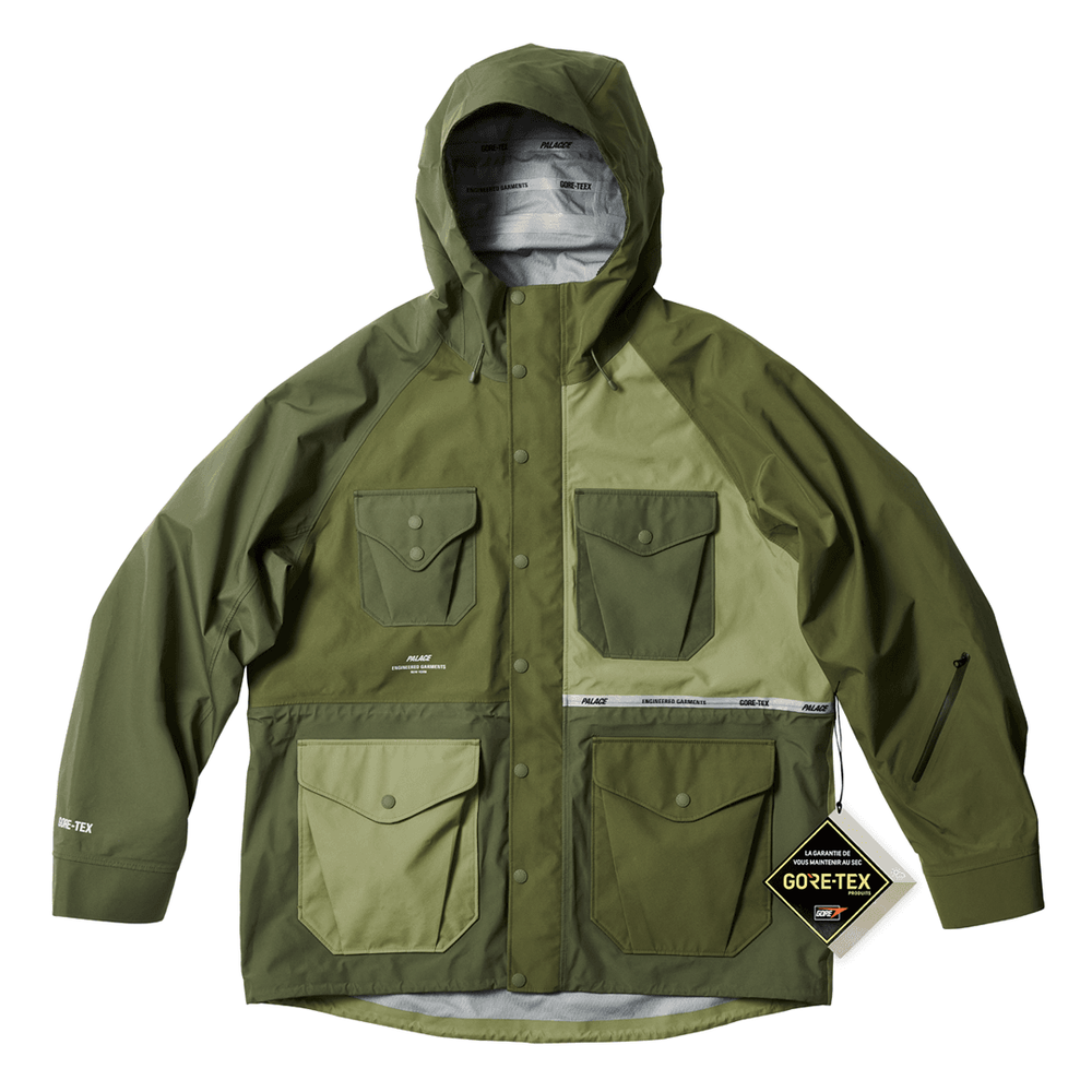Palace x Engineered Garments x GORE TEX Jacket streetwear style collab news info price