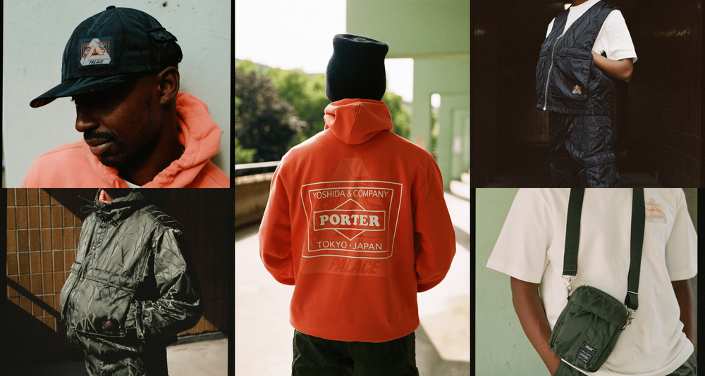 Palace x Porter Yoshida co autumn 24 collaboration Palace x Porter Yoshida co autumn 24 collaboration