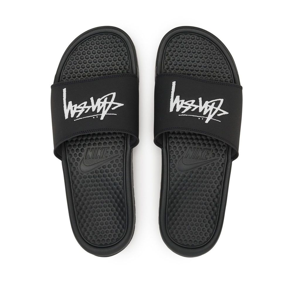 STÜSSY : NIKE SLIDE SANDALS (OFF NOIR) sandals sneaker news release date info price