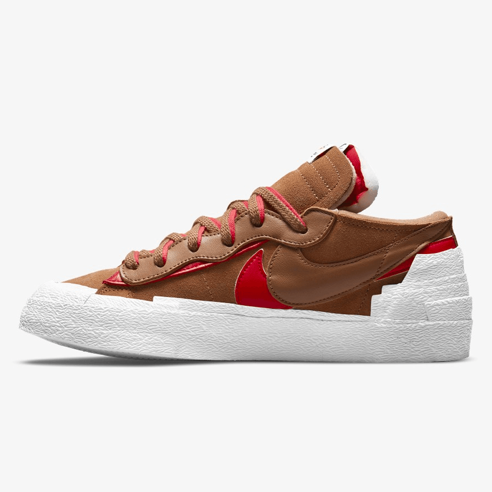 Sacai x Nike Blazer Low British Tan sneakerhead sneaker news release date info where to buy retailers