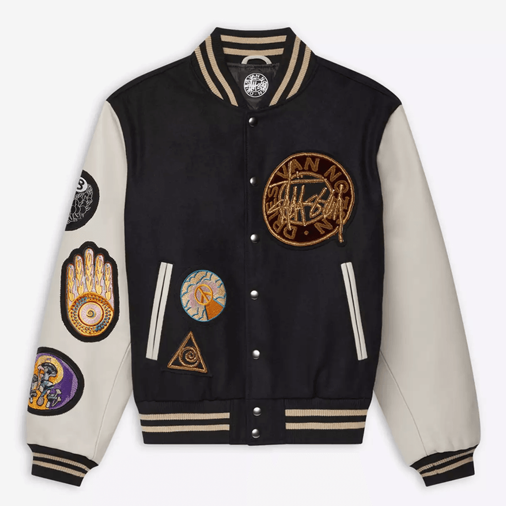 Stussy x Dries Van Noten Varsity Jacket streetwear style collab news info price