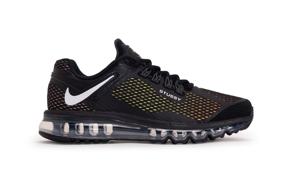 Stussy x Nike Air Max 2013 Black streetwear style news where to buy info price