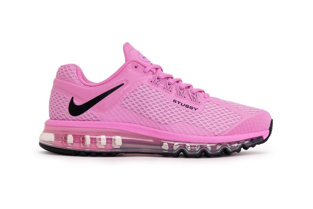 Stussy x Nike Air Max 2013 Pink streetwear style news where to buy