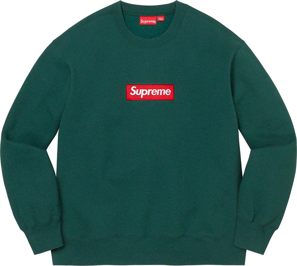 Supreme Box Logo Crewneck streetwear style collab news hypebeast brand outfit
