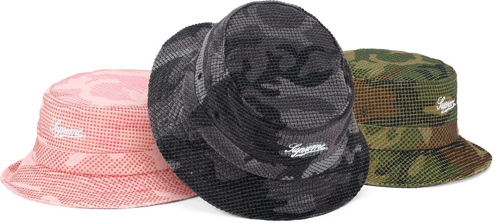 Supreme Camo Grid Velvet Crusher streetwear style news fashion brand info