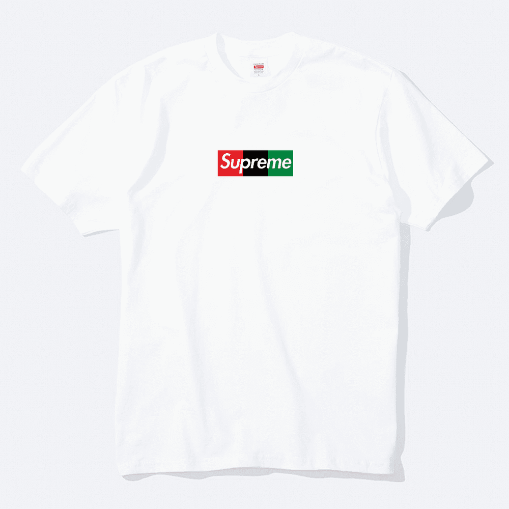 SLN Official - Supreme Chicago MCA Box Logo Tee