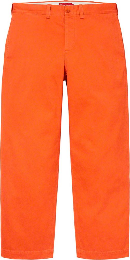 Supreme Chino Pant FW22 streetwear style collab news info hypebeast brand