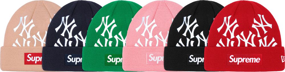 Supreme FW21 Supreme New York Yankees New Era Box Logo Beanie