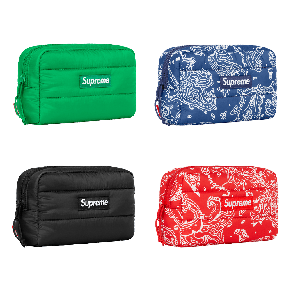 supreme 22AW Puffer Neck Pouch グリーン Buy Supreme Puffer Neck Pouch 'Green' - FW22B20 GREEN | GOAT