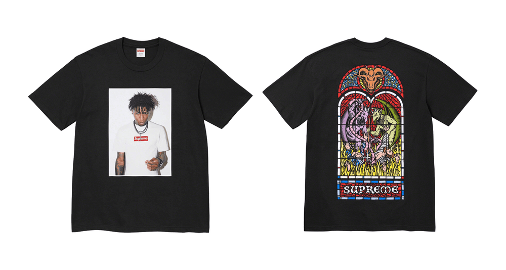 SLN Official - NBA Youngboy Photo Tee & Satanic Stained
