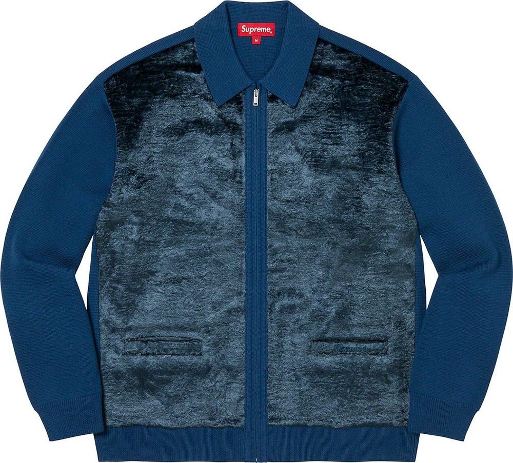 Supreme Faux Fur Zip Up Cardigan streetwear fashion brand outfit style hypebeast