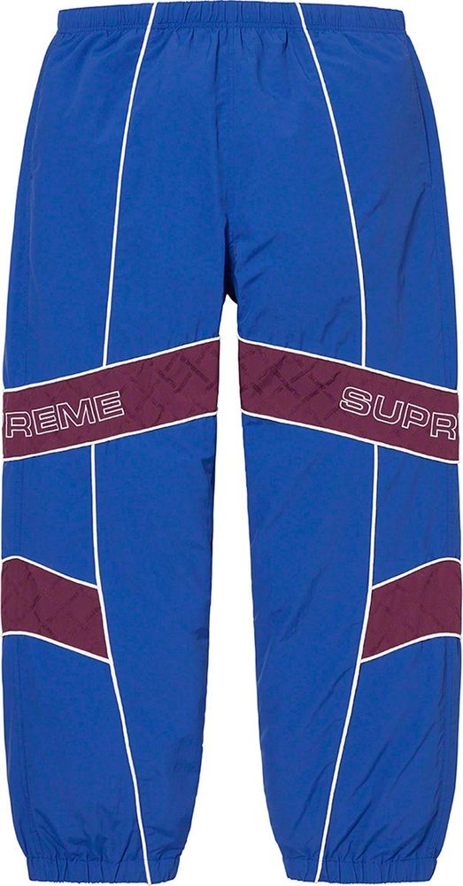 Supreme Jacquard Panel Track Pant streetwear style collab news info hypebeast brand