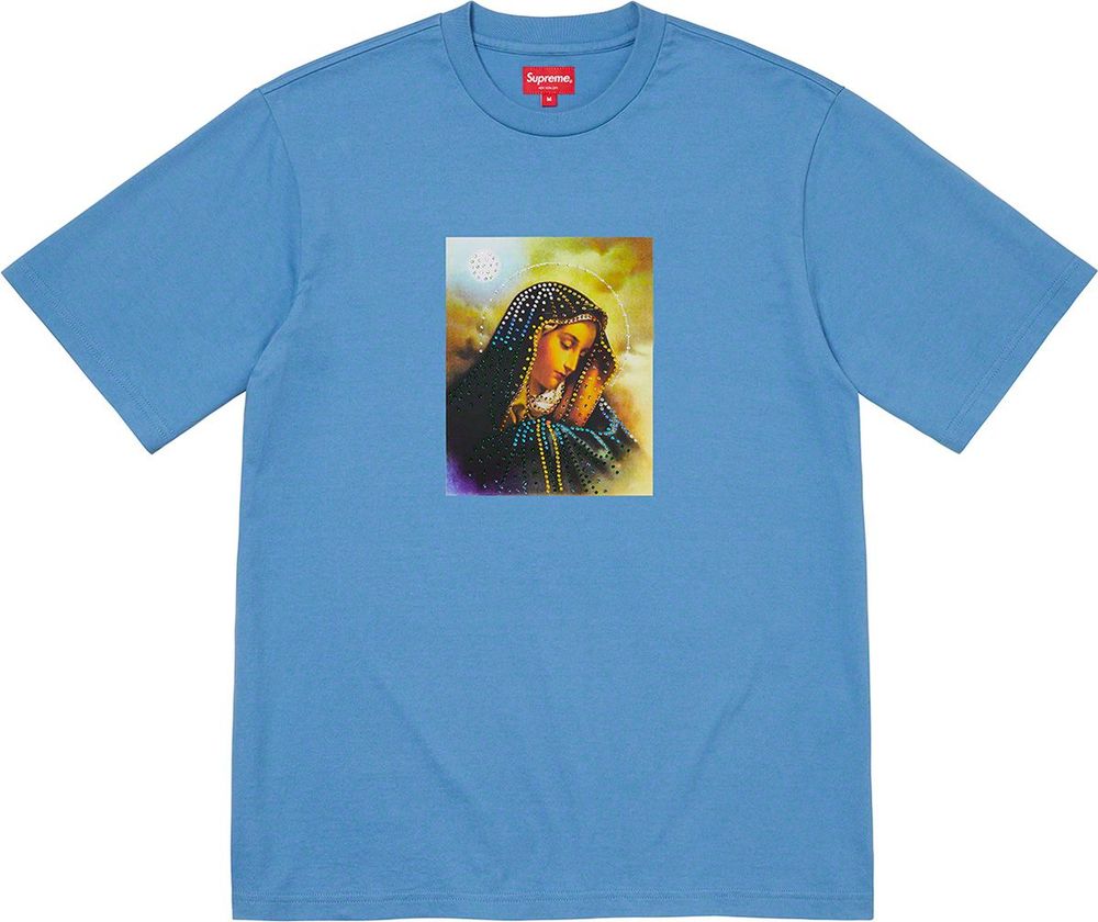 Supreme Mary Rhinestone SS Top streetwear fashion brand outfit style hypebeast